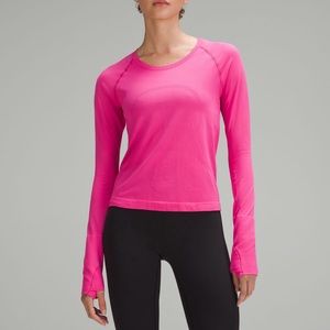 Lululemon Swiftly Tech Long Sleeve Shirt 2.0 *Race Length - Sz  14